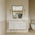 Jolene Matt White Vanity Unit with Ceramic Basin 1200mm