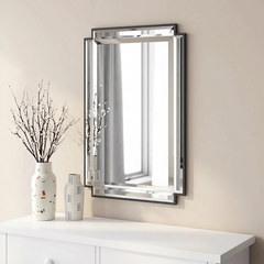 Rectangular Bevelled Mirror 600X900mm